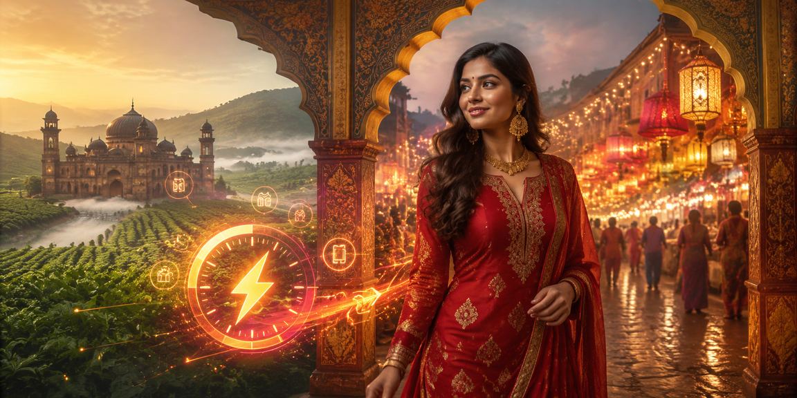 সিলেটের চা বাগানে বসে মোবাইলে বেটিং ডিপোজিট করছেন একজন ব্যবহারকারী